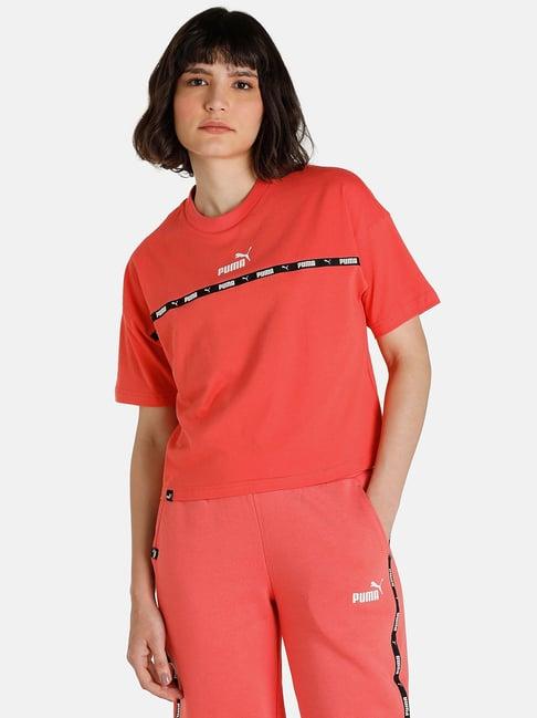 puma power tape relaxed fit t-shirt