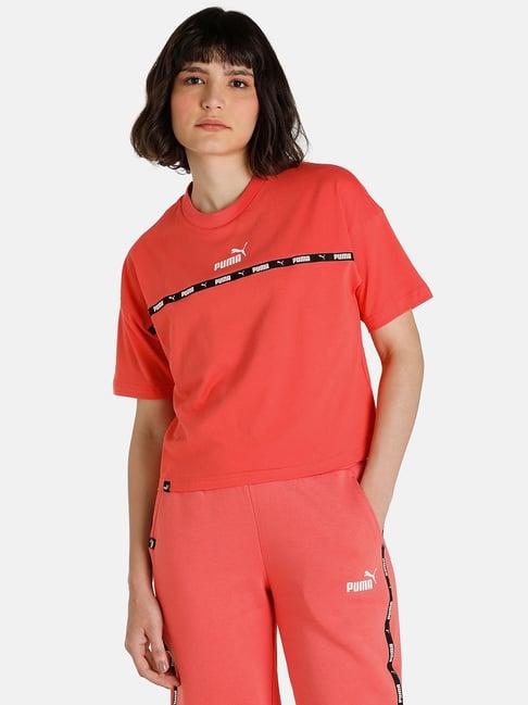 puma power tape relaxed fit t-shirt