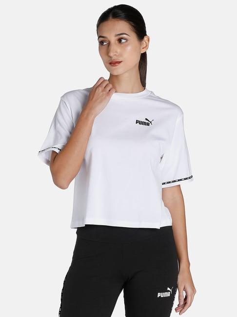 puma power tape relaxed fit t-shirt