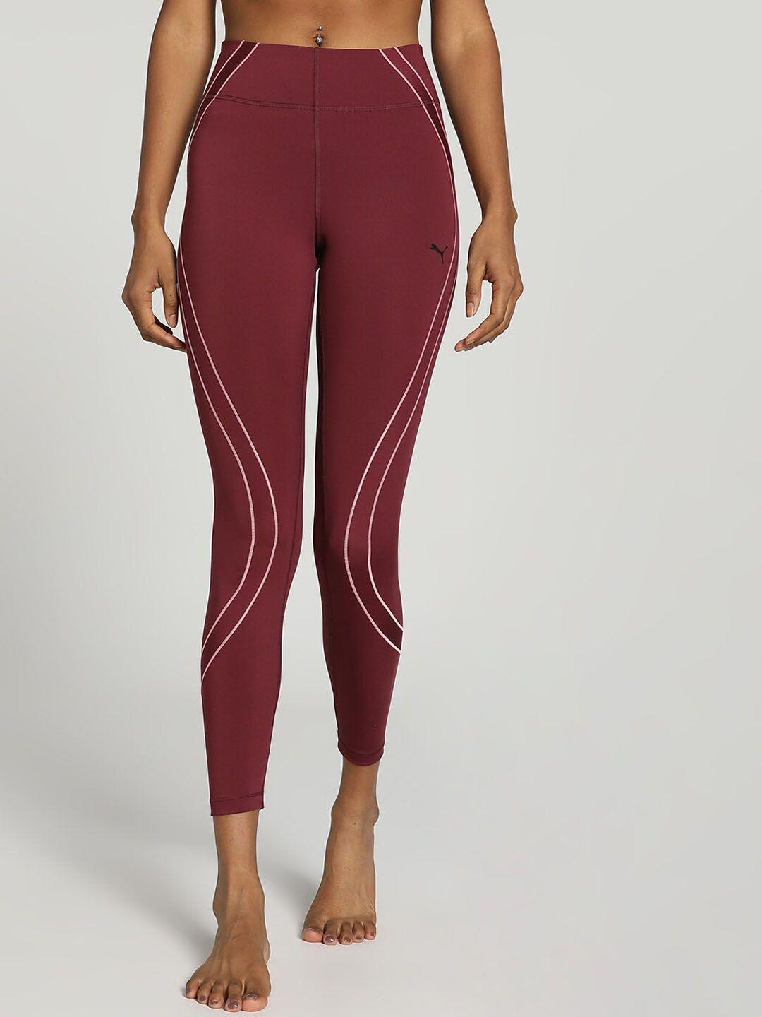 puma printed high waist training tights