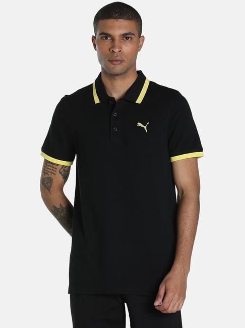 puma puma black-celandine slim fit polo t-shirt