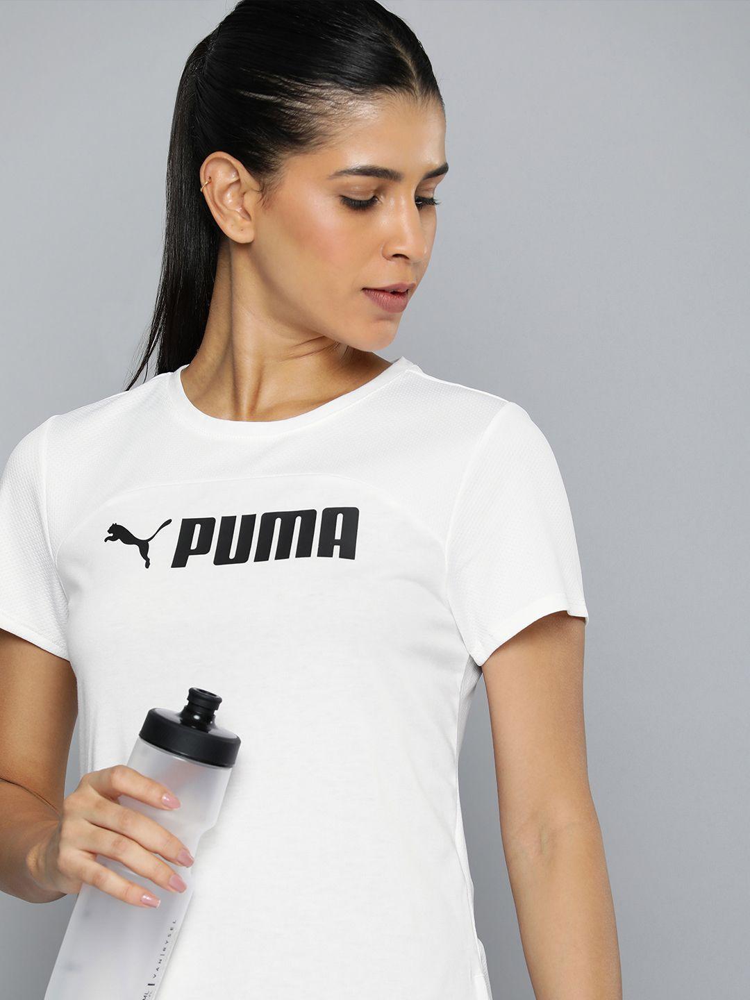 puma puma fit ultrabreathe brand logo printed dry cell training t-shirt