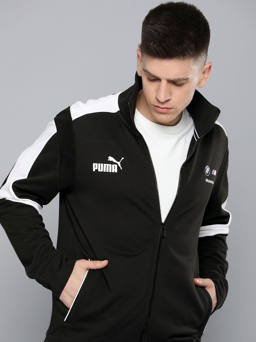 puma pure cotton raincell bmw m motorsport mt7+sweat jacket