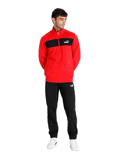 puma red tracksuits