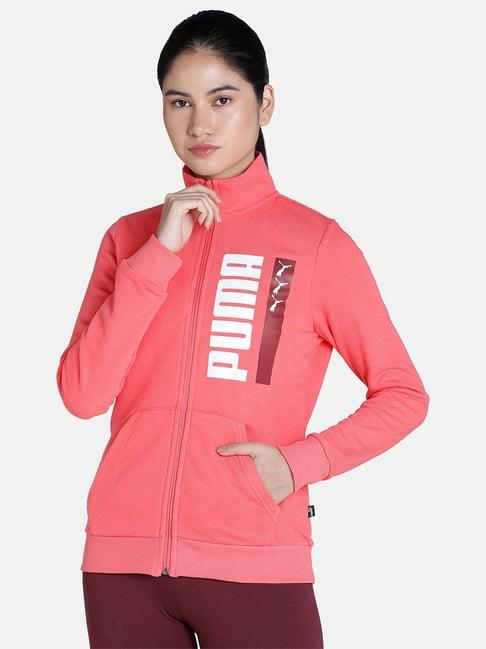 puma regular fit graphic jacket