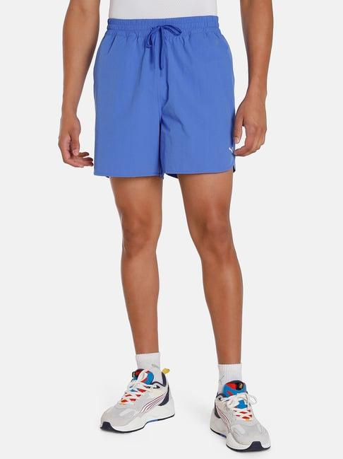 puma royal sapphire relaxed fit shorts