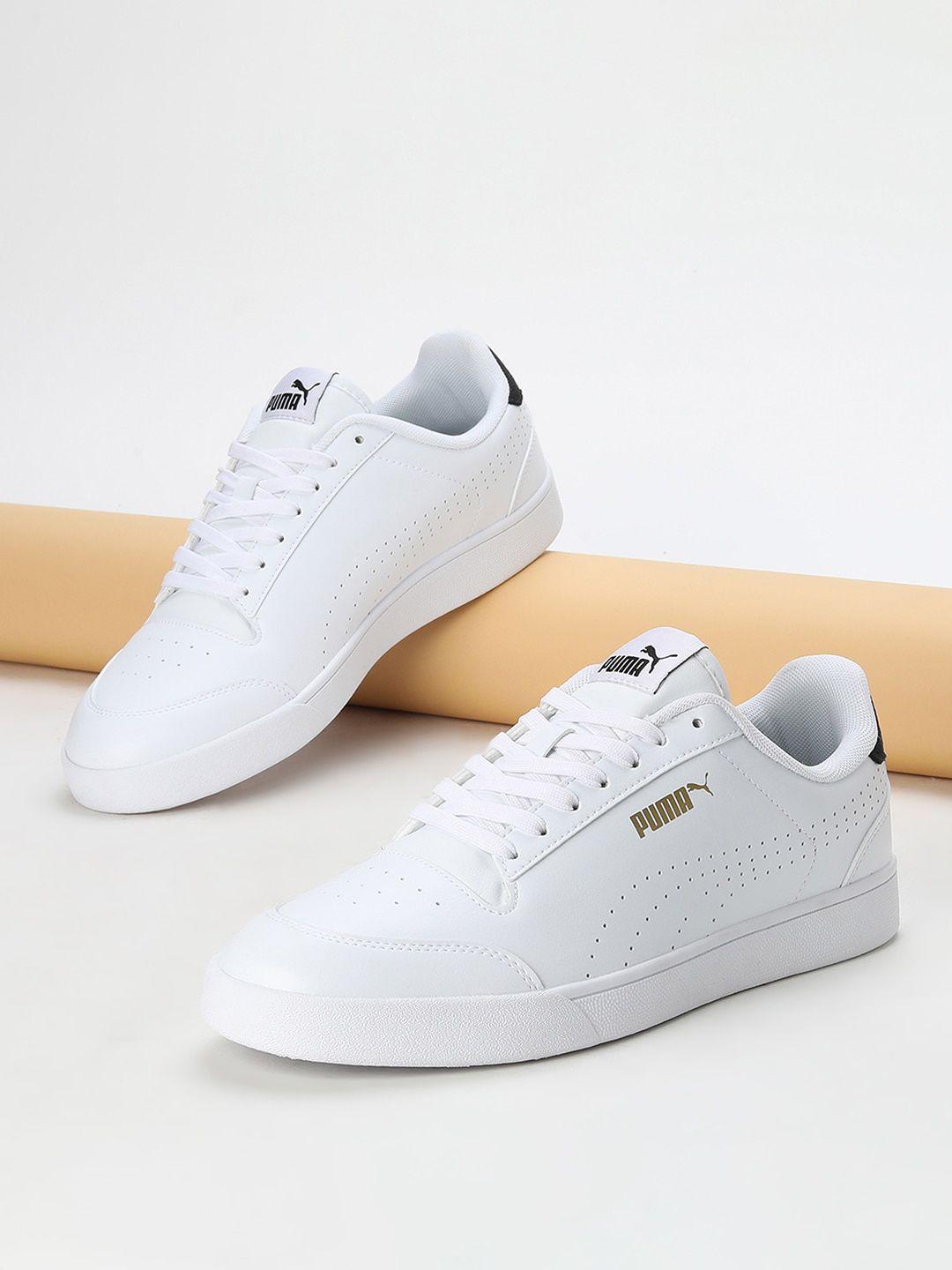 puma shuffle perf res lace-up sneakers