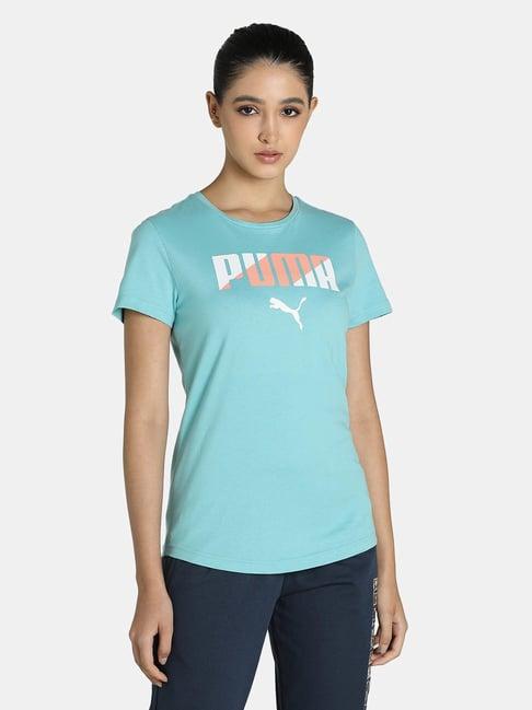 puma stripe graphic logo unisex regular fit t-shirt