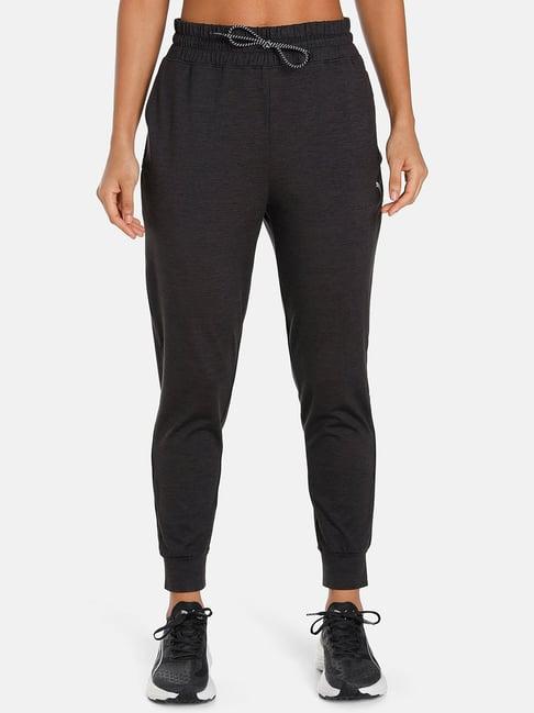 puma train cloudspun black joggers