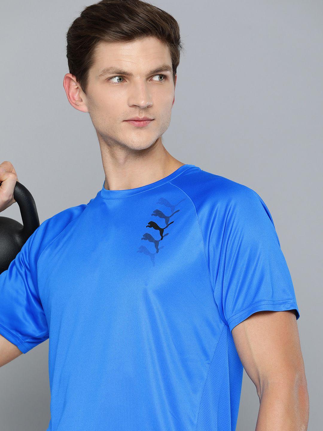 puma training graphic brand logo t-shirt