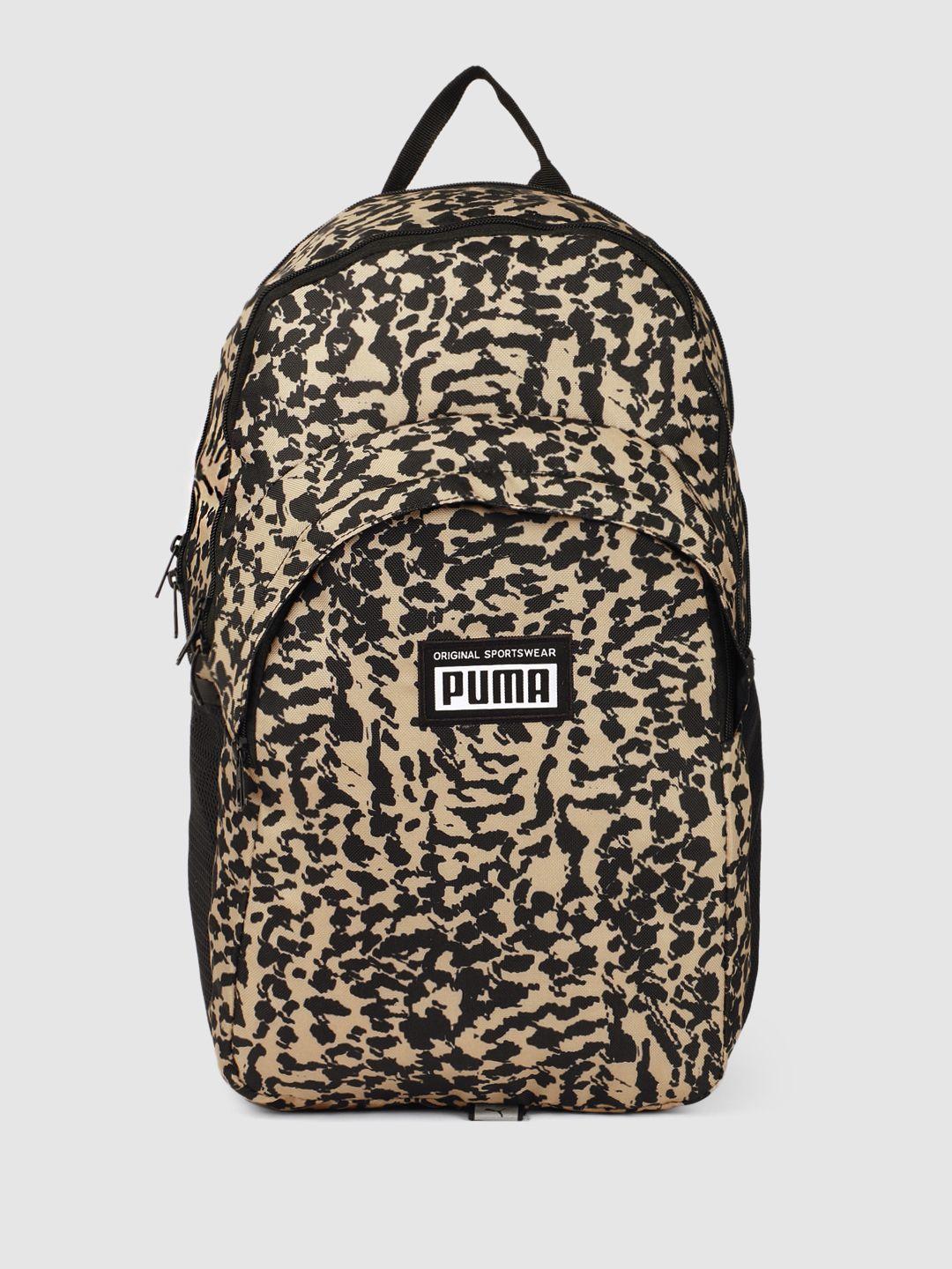 puma unisex academy printed laptop backpack