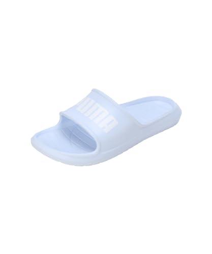 puma unisex-adult divecat v2 lite icy blue-white slide - 10 uk (37482324)