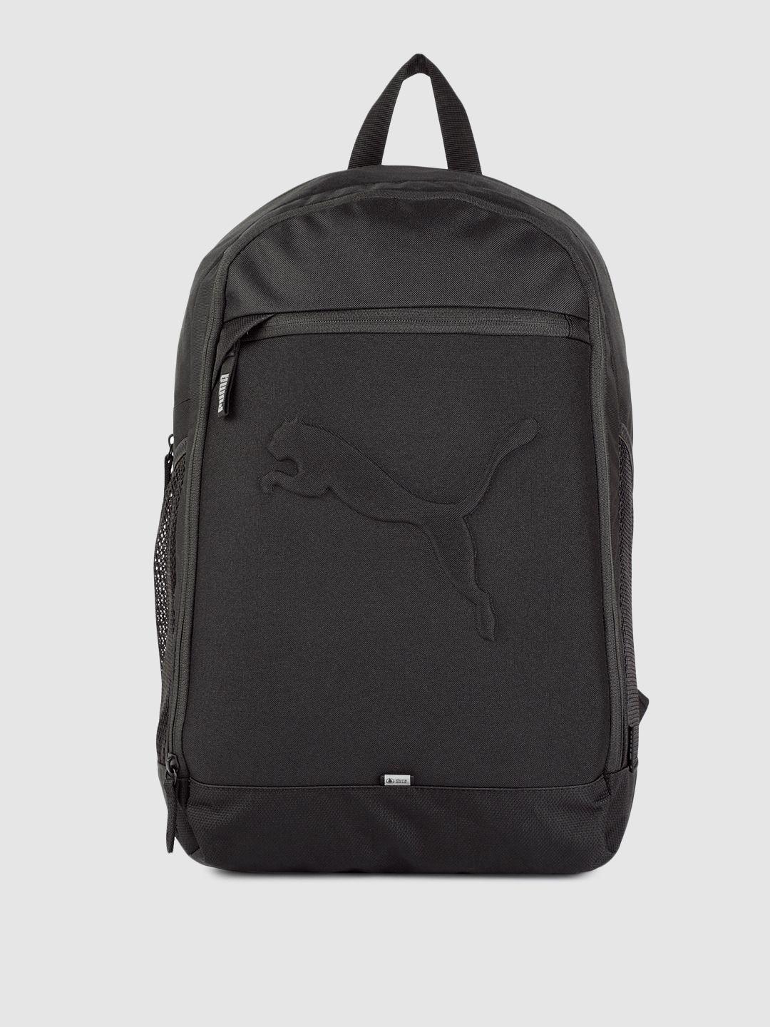 puma unisex black buzz backpack