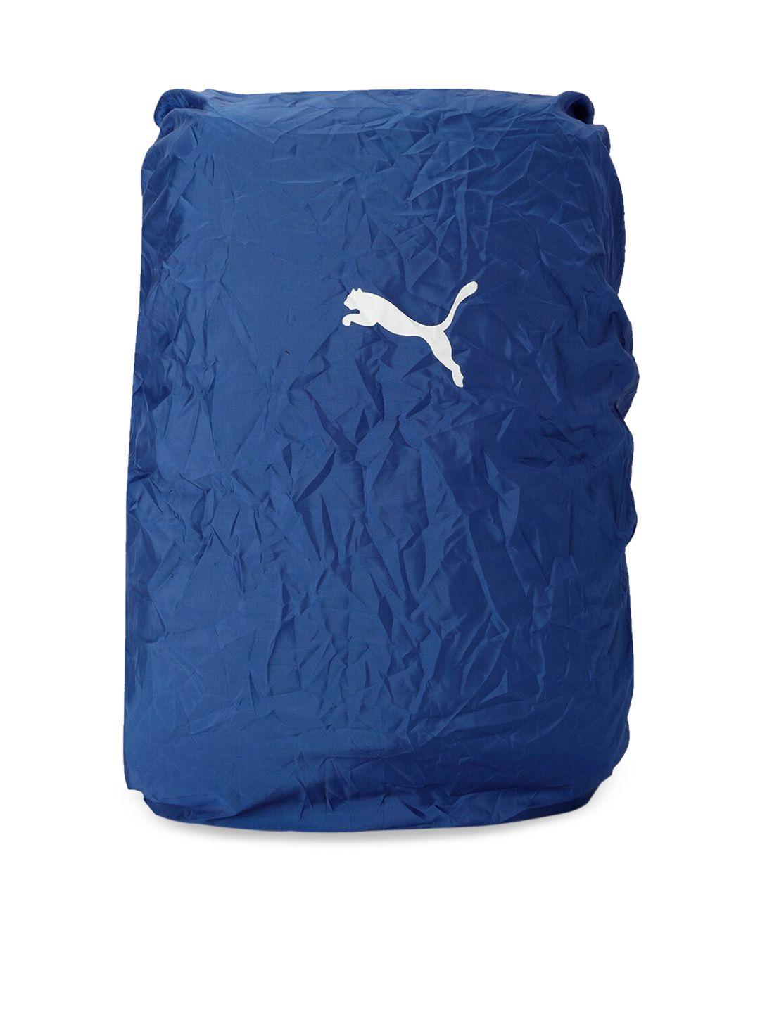 puma unisex blue solid packable rain cover