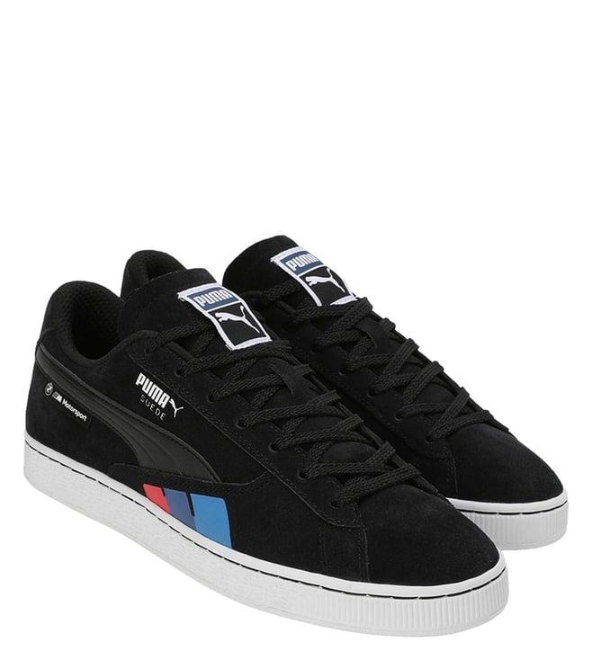 puma unisex bmw m black sneakers (motorsport)