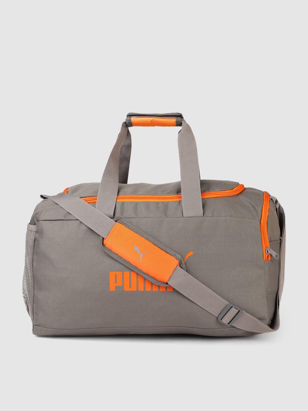 puma unisex brand logo printed basic duffle bag
