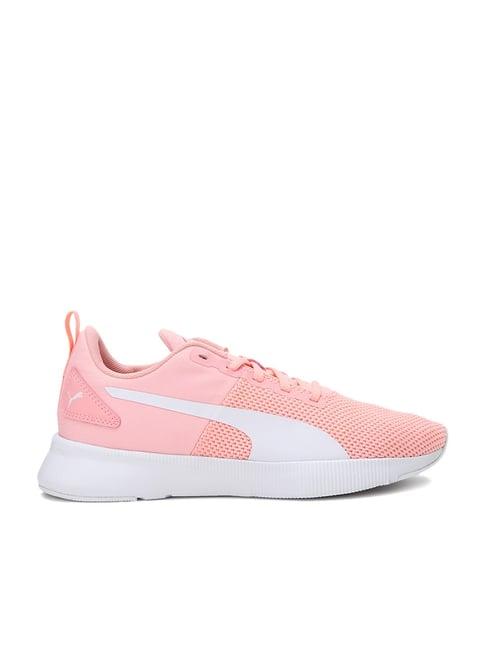 puma unisex flyer runner peach running shoes