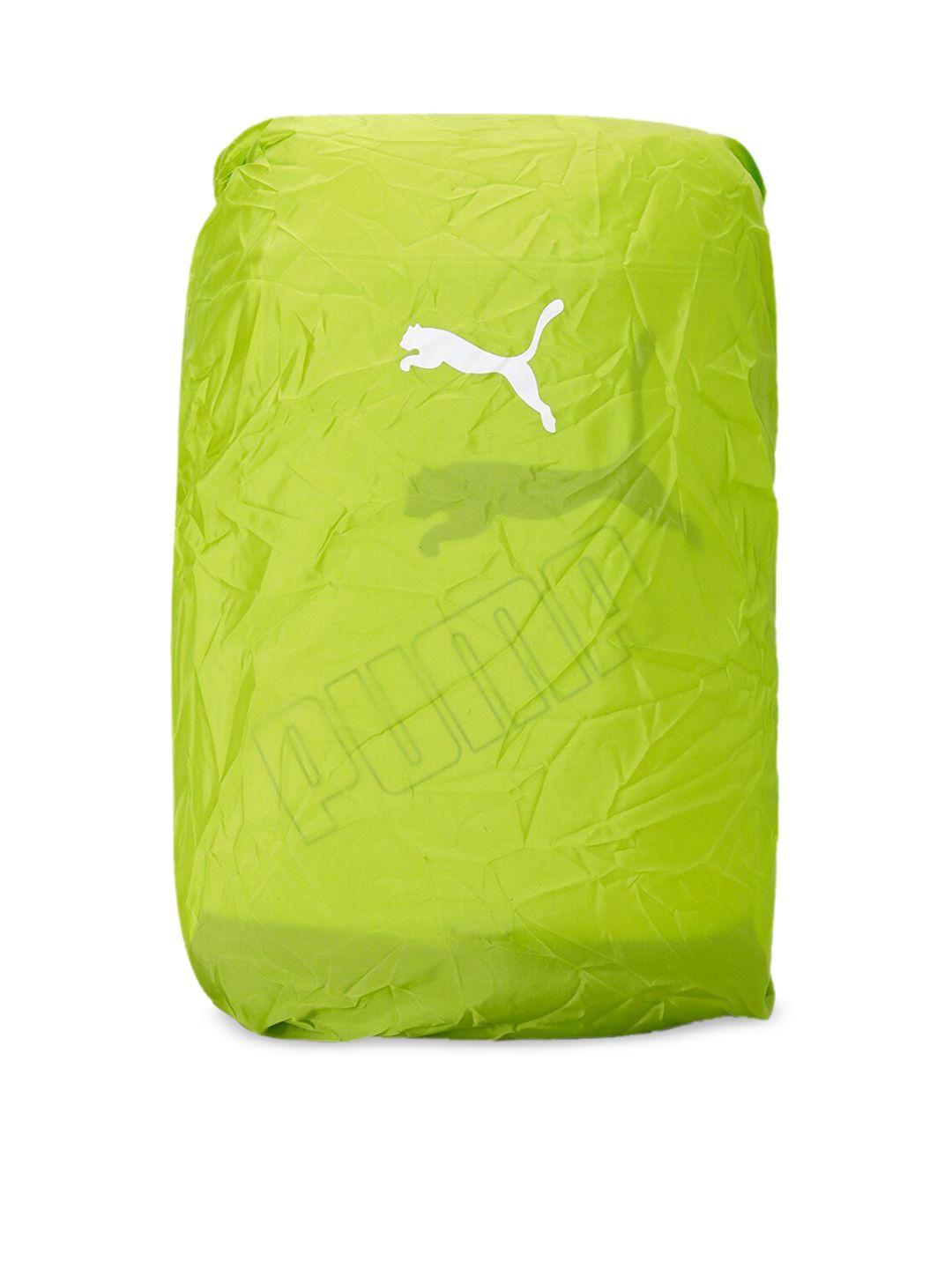 puma unisex lime green solid packable rain cover