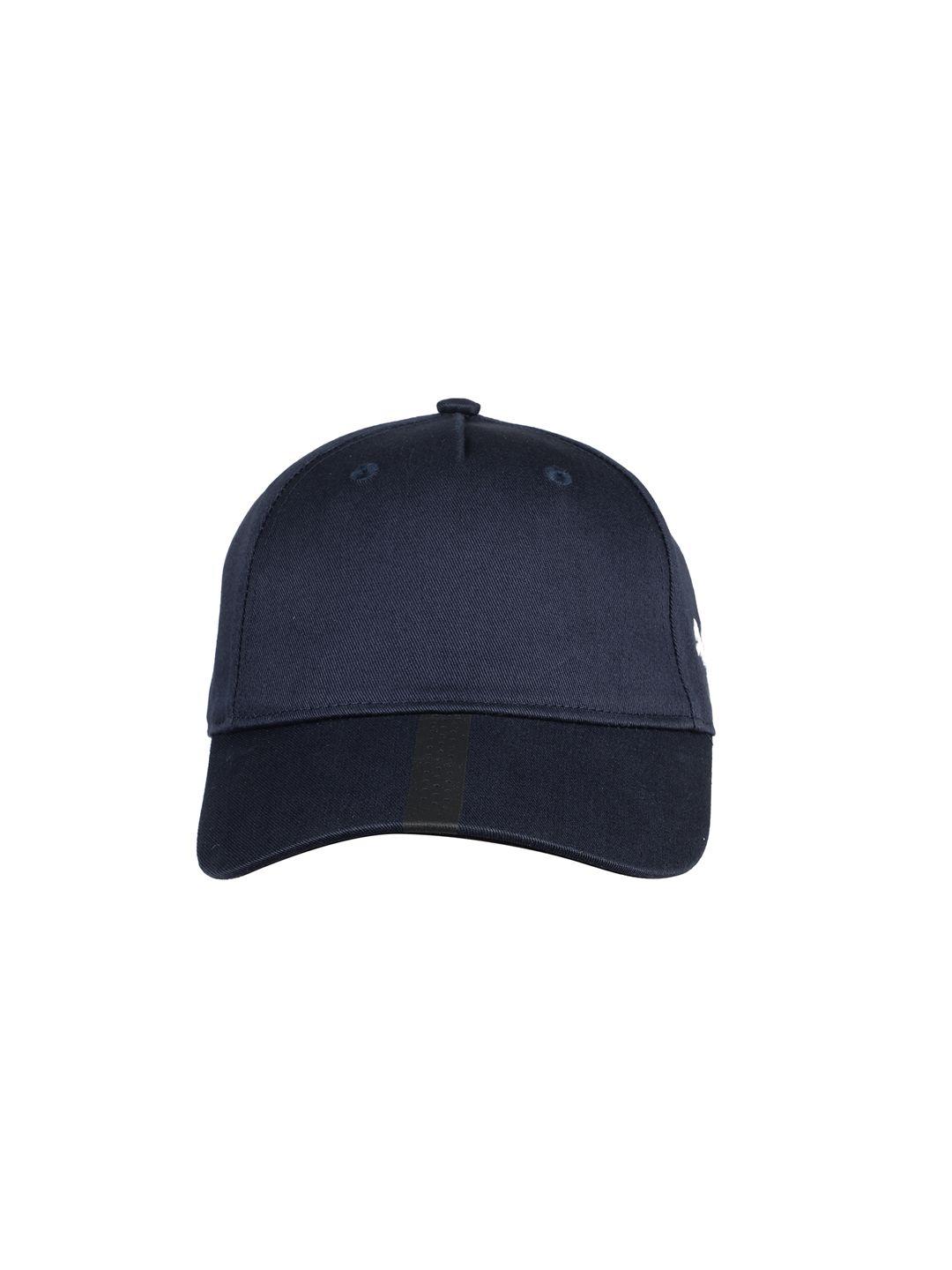 puma unisex navy blue solid liga baseball cap