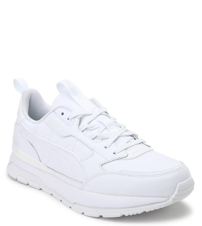 puma unisex r78 trek lth white sneakers