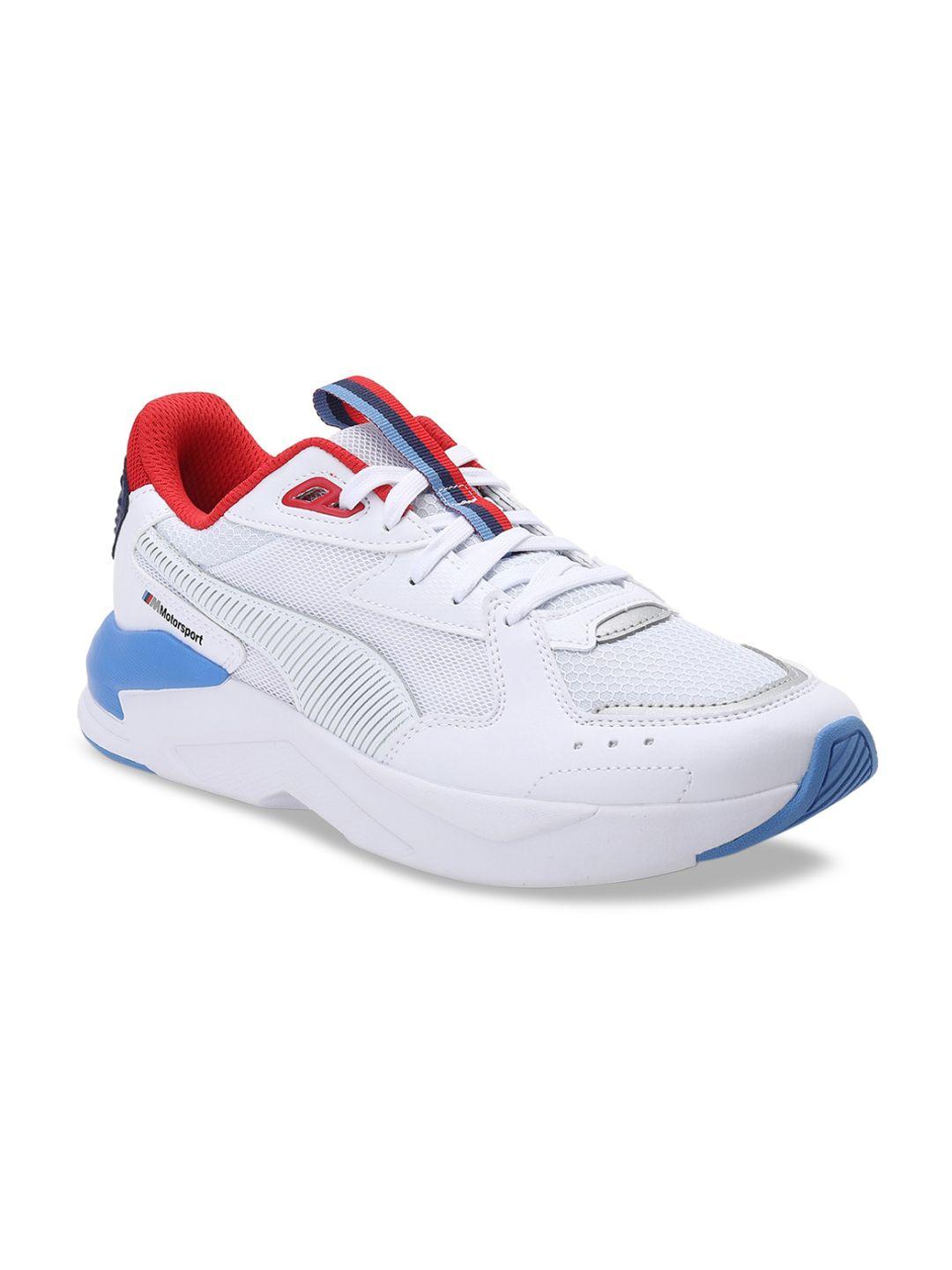 puma unisex white bmw m motorsport  x-ray lite pro shoes