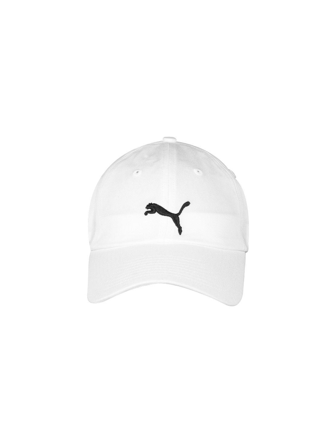 puma unisex white ess baseball cap