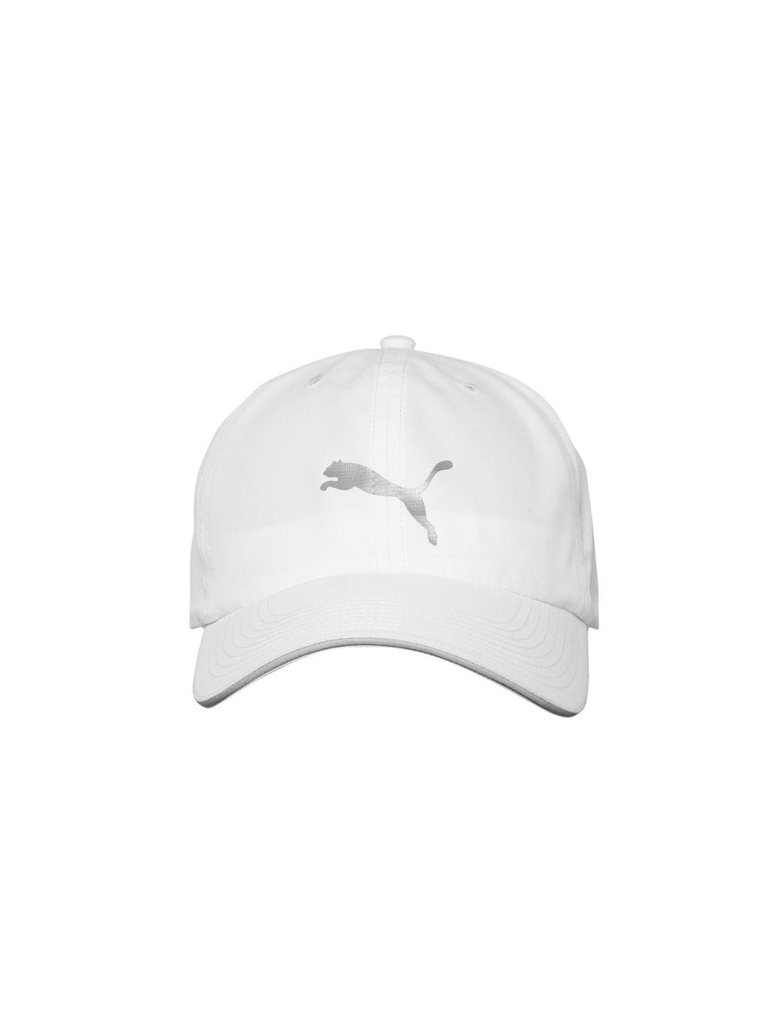 puma unisex white running cap iii