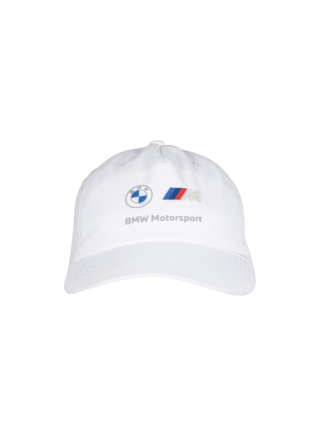 puma unisex white self design nylon bmw m motorsport baseball cap