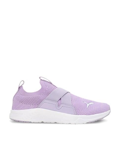 puma women's luft vivid violet walking shoes