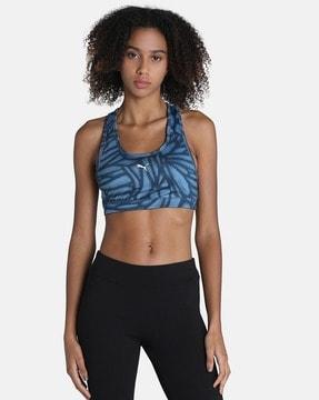 puma women bras, blue, xs