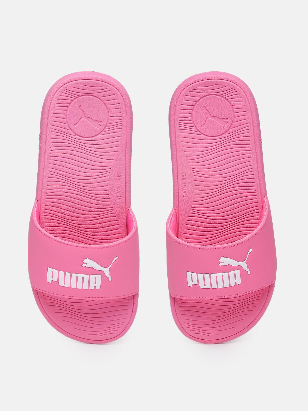 puma women cool cat 2.0 printed sliders