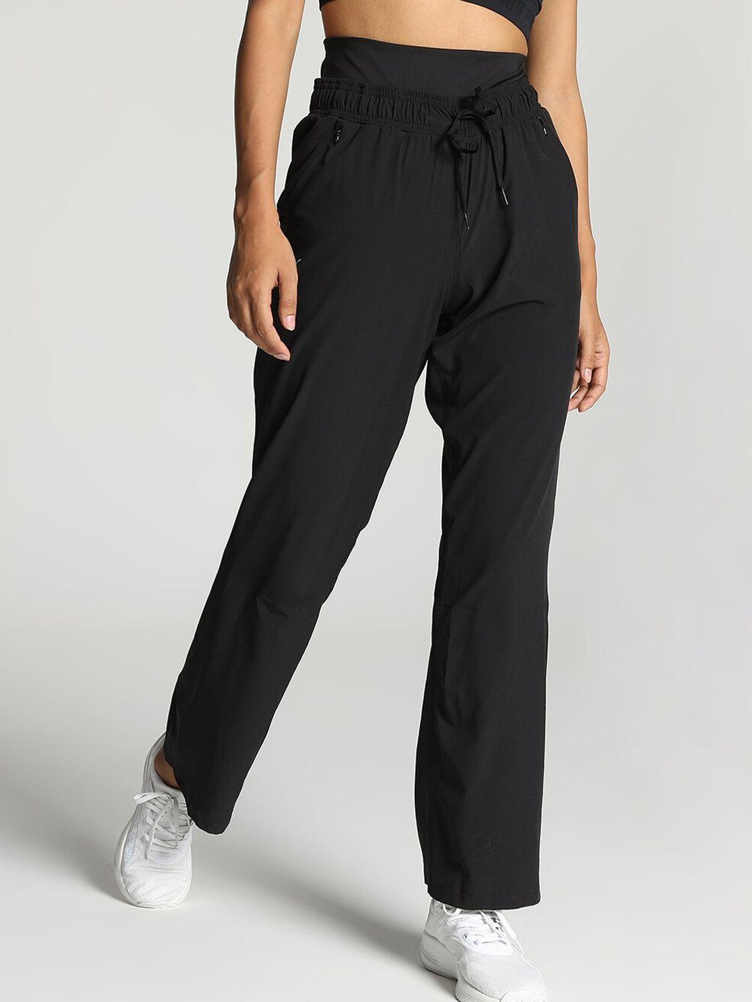 puma women modest activewear wide leg relaxed fit training track pant
