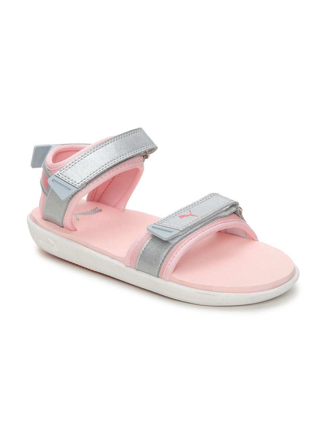puma women pink sports sandals