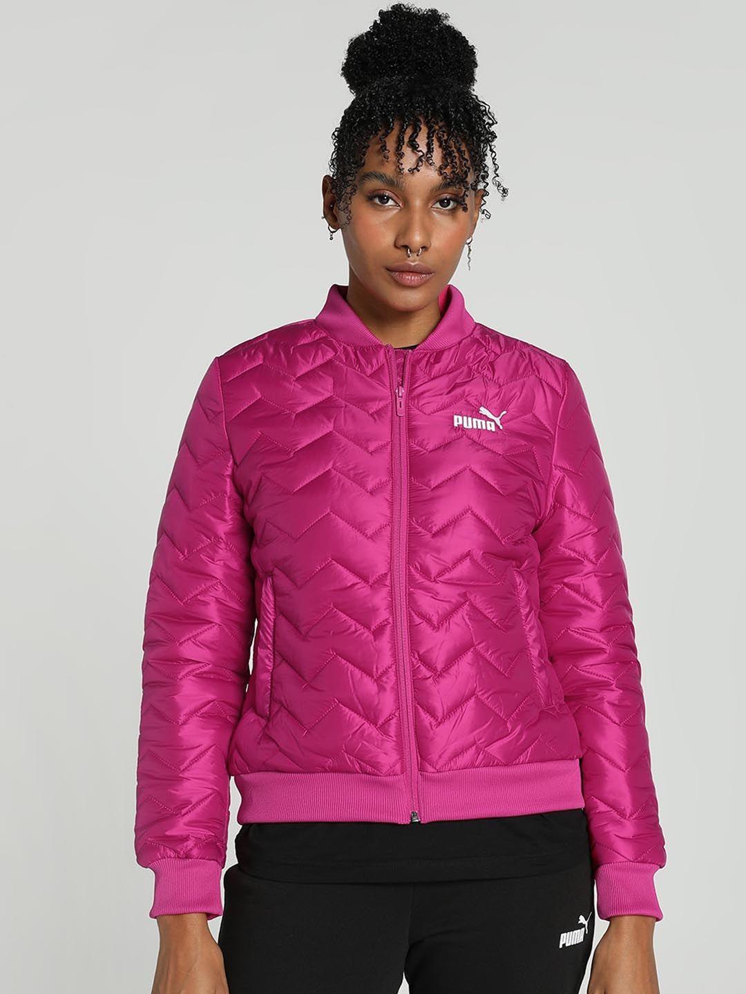 puma women zip-up bomber jackets