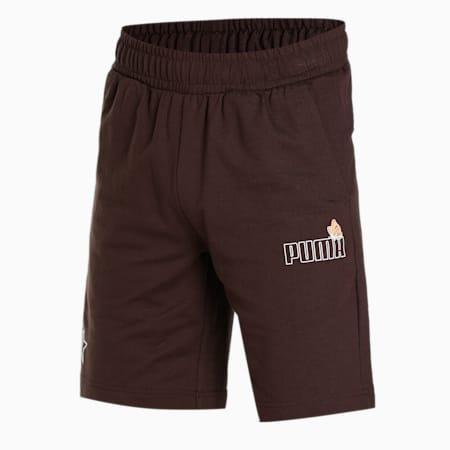 puma x 1der kl rahul logo men's shorts