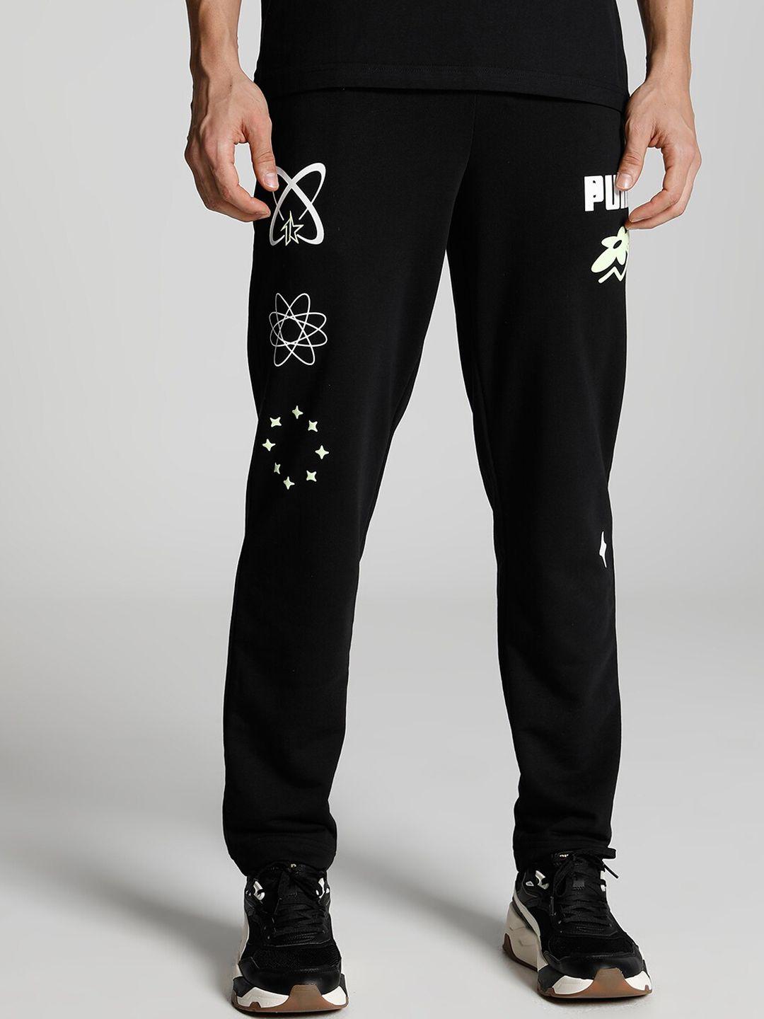 puma x 1der men classic graphic printed cotton track pants