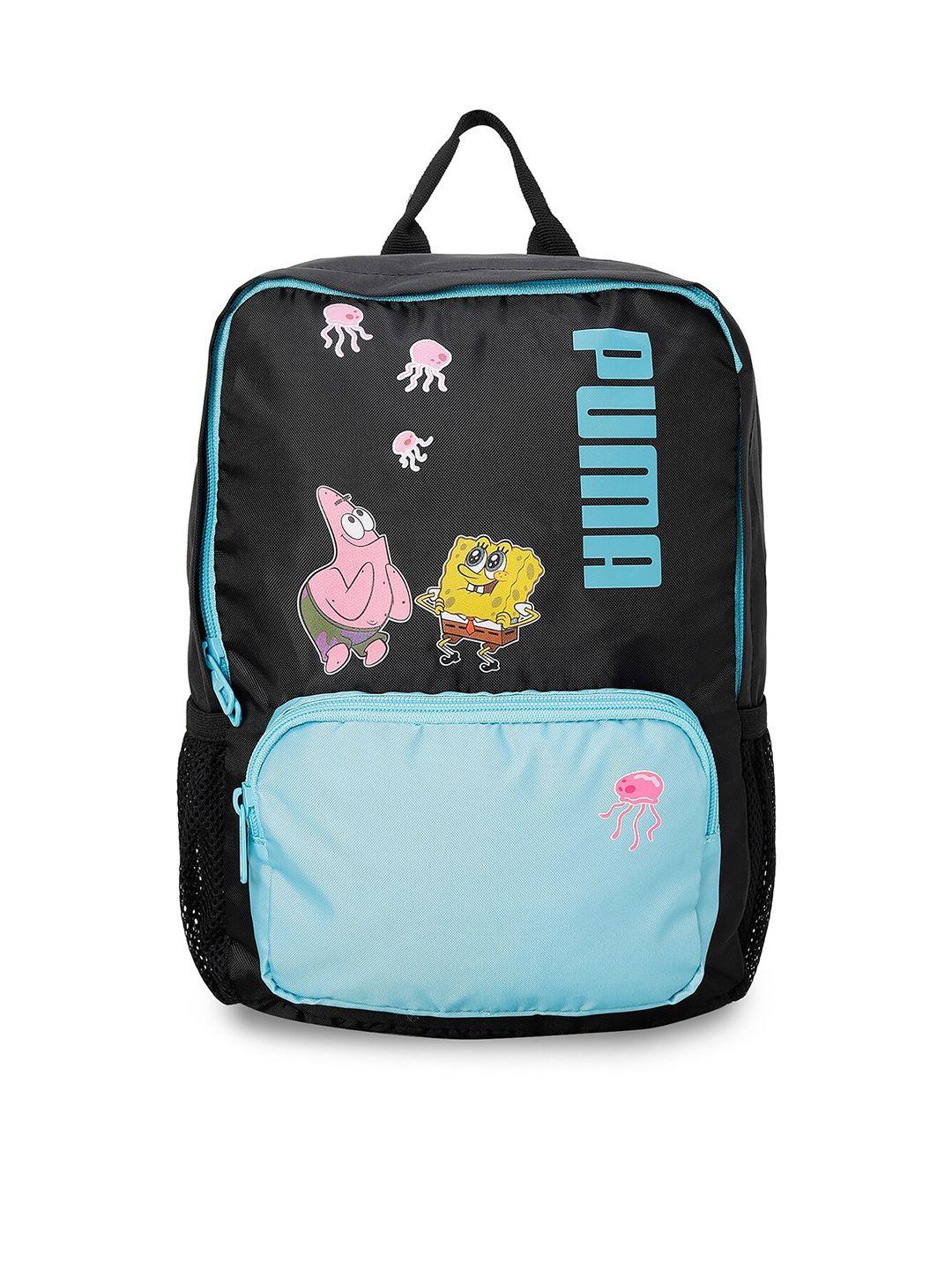 puma x spongebob kids printed backpack