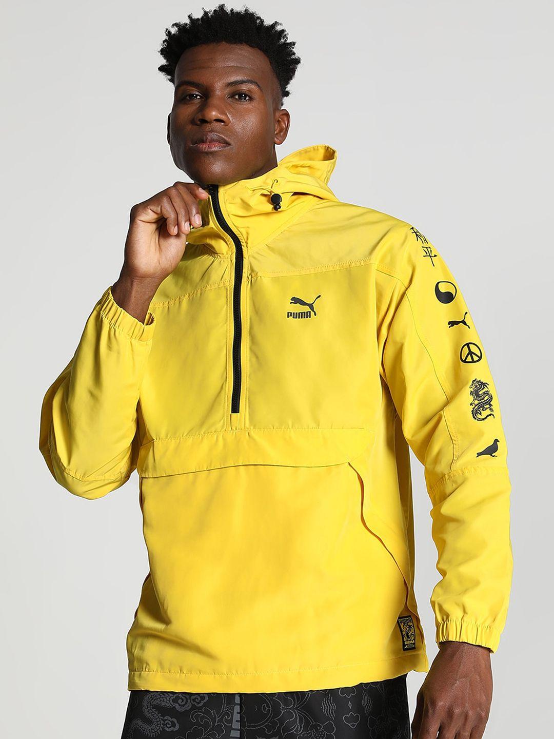 puma x staple men anorak printed sporty sustainable jacket