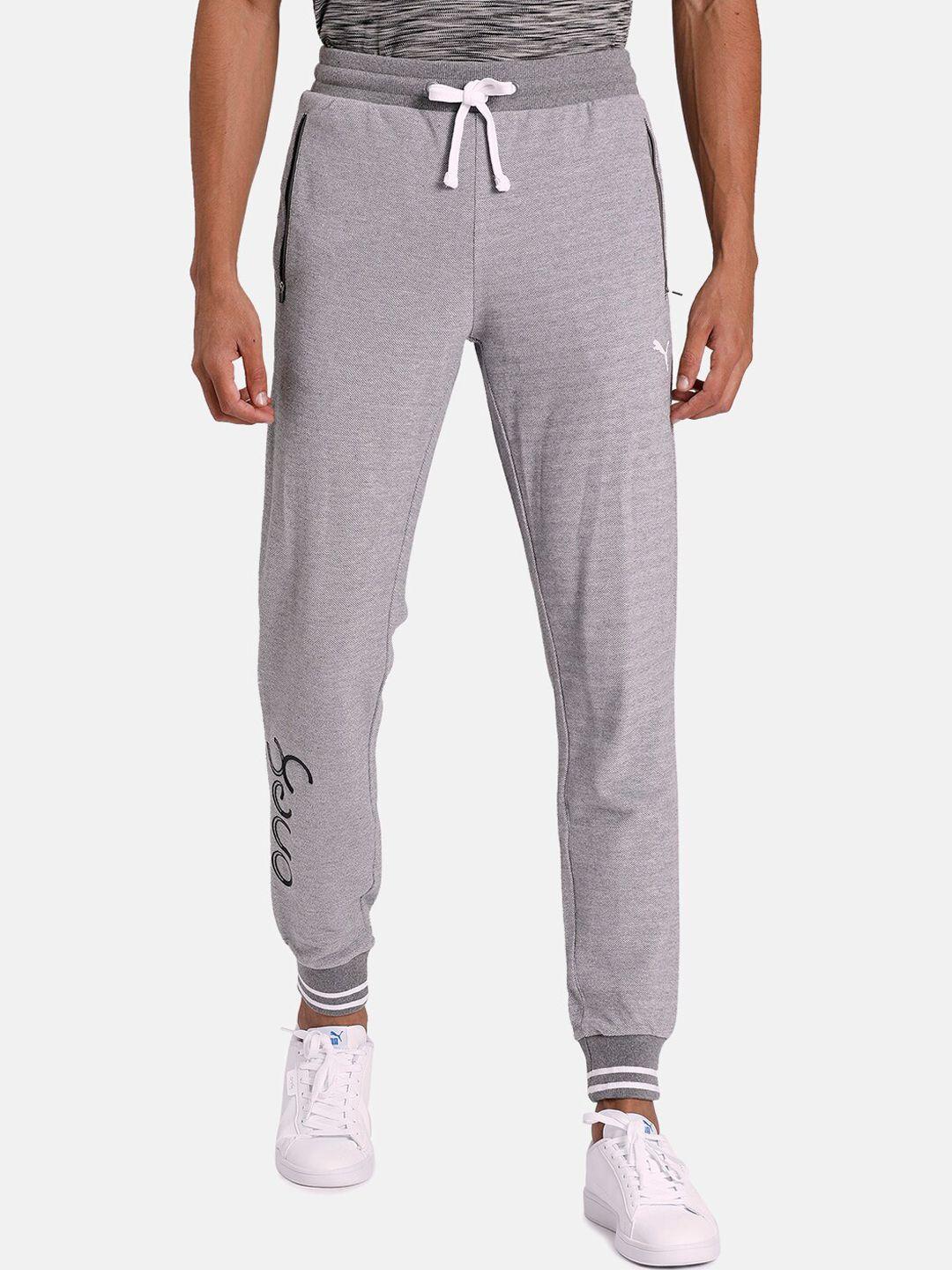 puma x virat kohli men grey knitted men's sweatpants