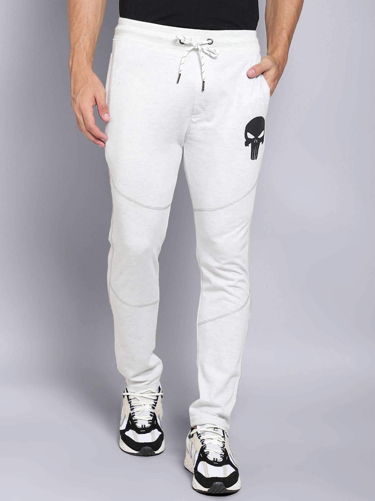 punisher featured grey joggers for men