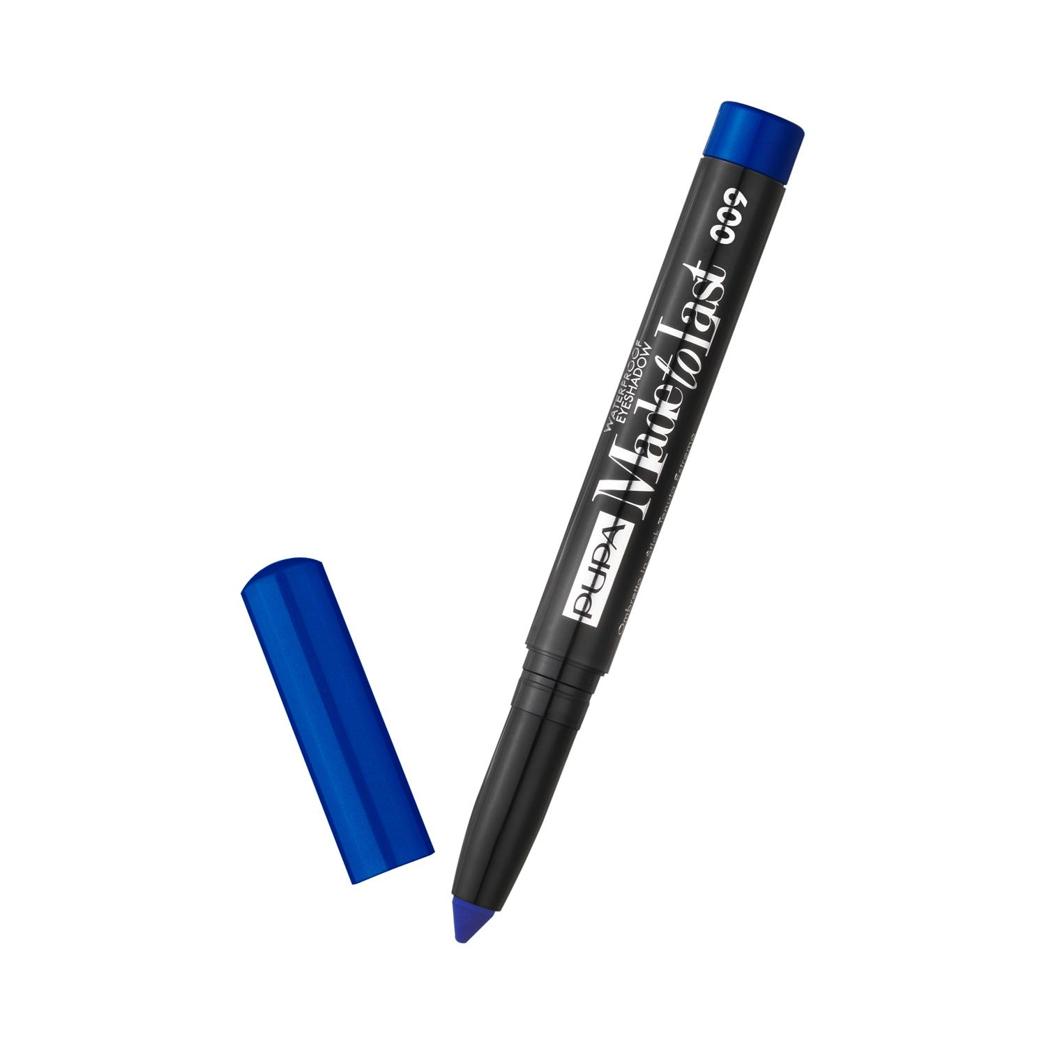 pupa milano made to last waterproof long lasting stick eyeshadow - 009 atlantic blue (1.4g)