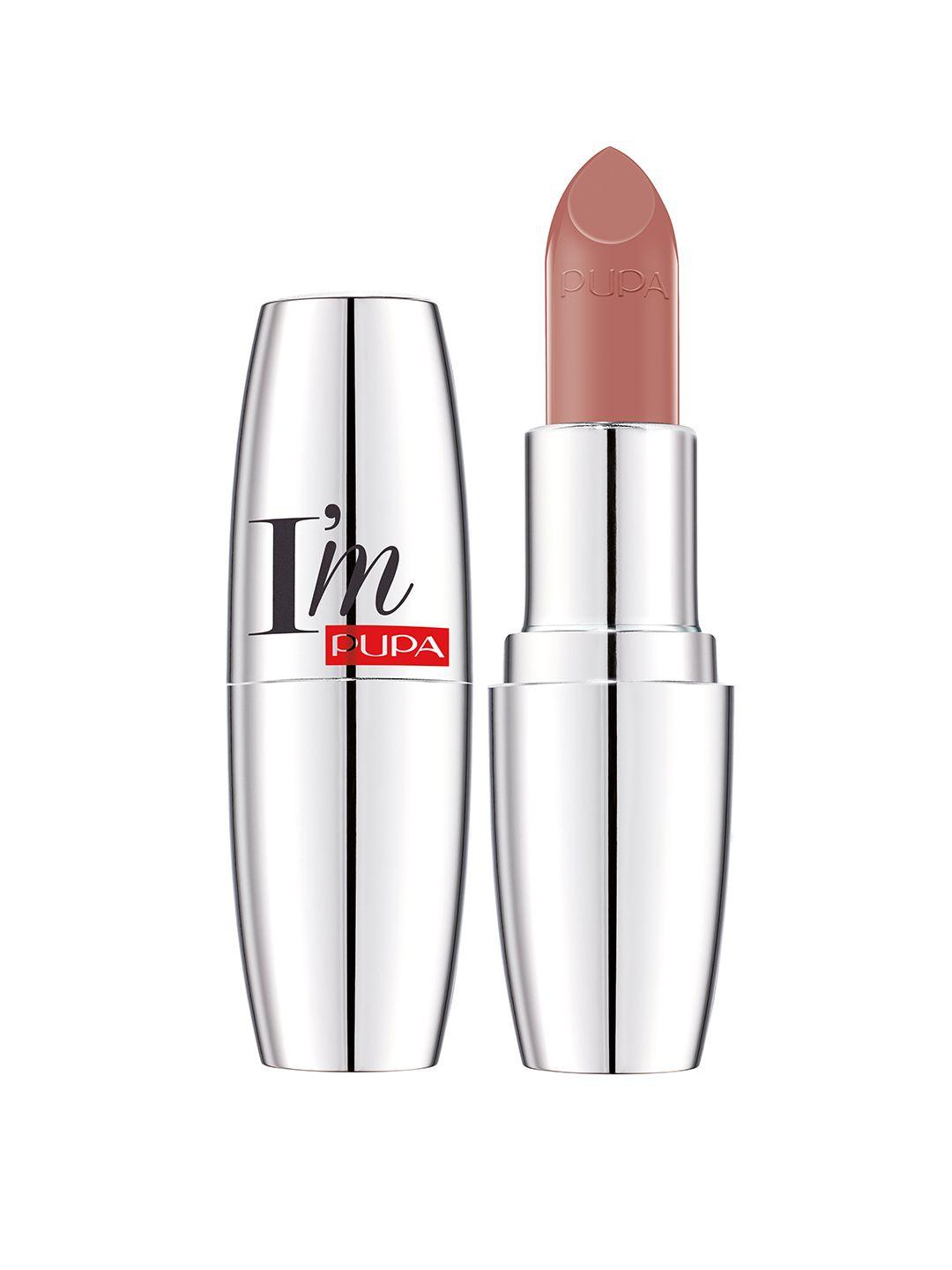 pupa milano i'm nude absolute comfort lipstick 3.5 g - bralette 006