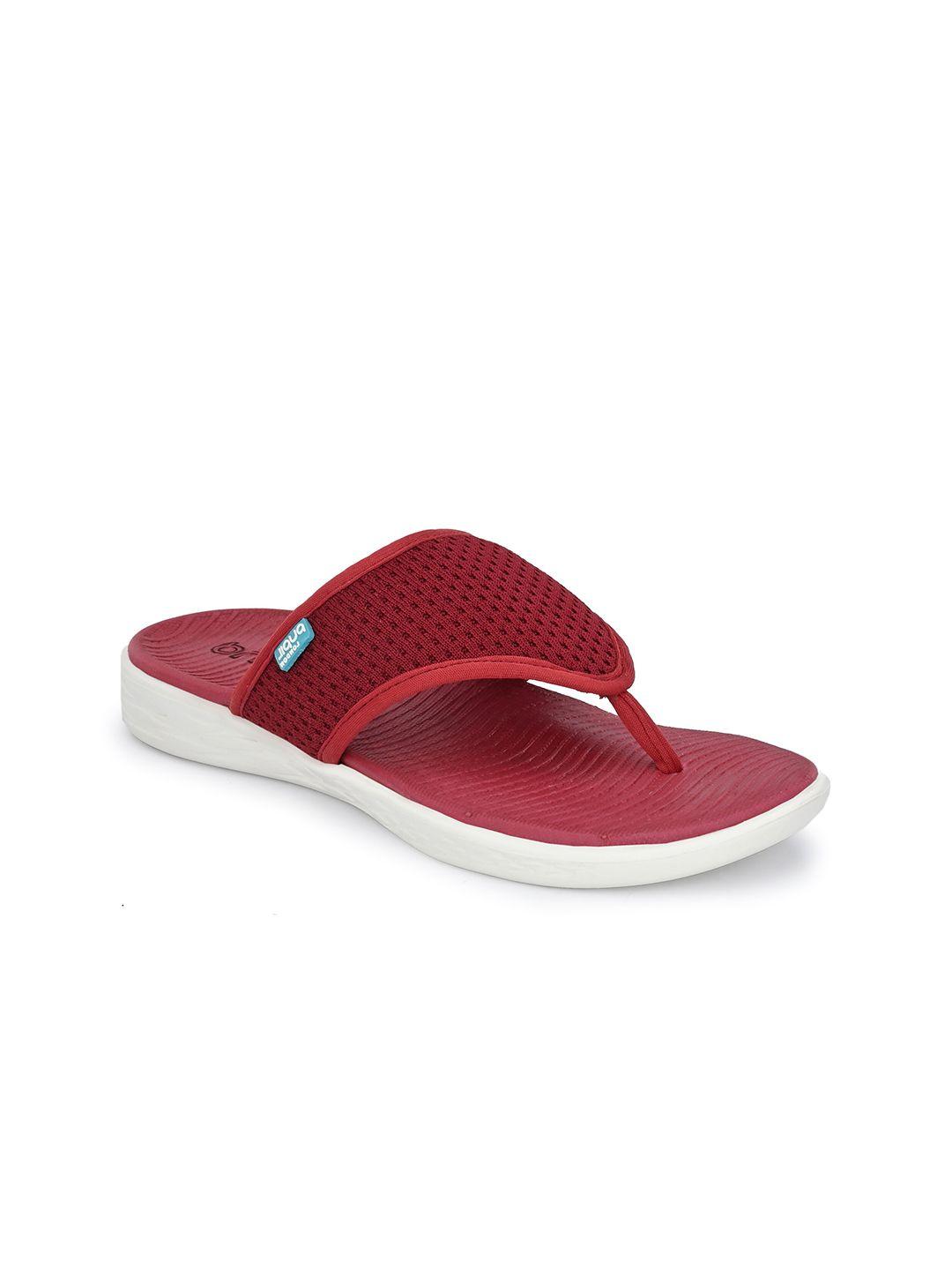 pupil london women textured thong flip-flops