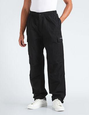 pure cotton essential cargo trousers