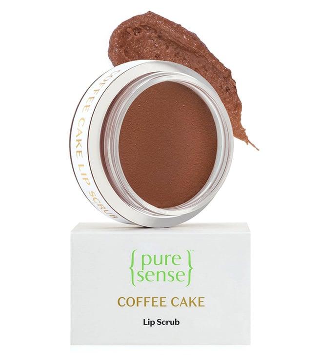 pure sense coffee cake lip scrub - 5 gm