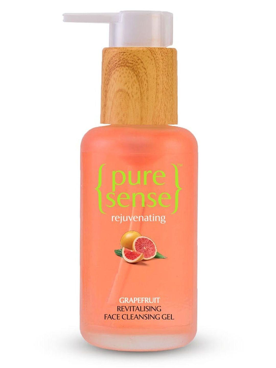pure sense rejuvenating grapefruit revitalising face cleansing gel 100 ml