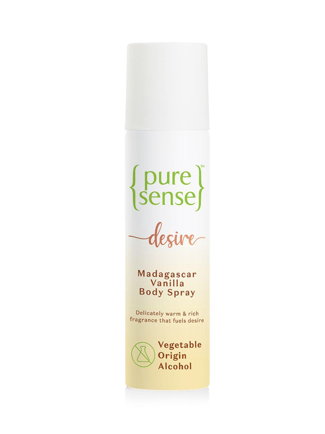 pure sense women desire madagascar vanilla deodorant body spray - 150ml