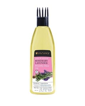 pure & natural rosemary lavender healthy hair oil