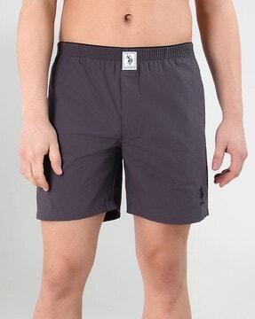 pure cotton brushed elastic i108 boxers