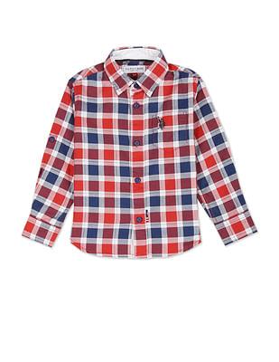 pure cotton buffalo check shirt